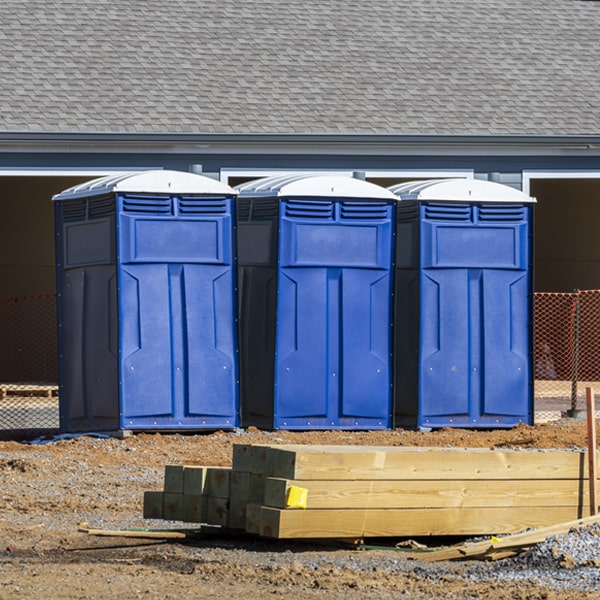 can i customize the exterior of the porta potties with my event logo or branding in Whitt Texas